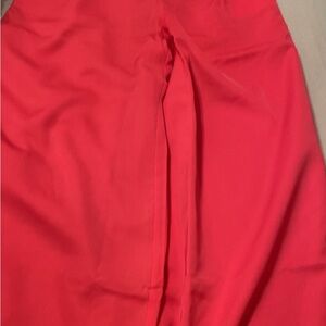 Vibrant Red Maxi Skirt
